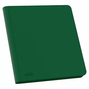 Ultimate Guard QuadRow ZipFolio XenoSkin Green 24-pocket