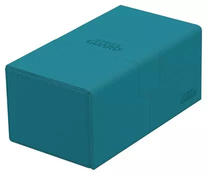 Ultimate Guard Twin Deck Case Xeno Skin Mono Color Petrol Flip`n`Tray 200+