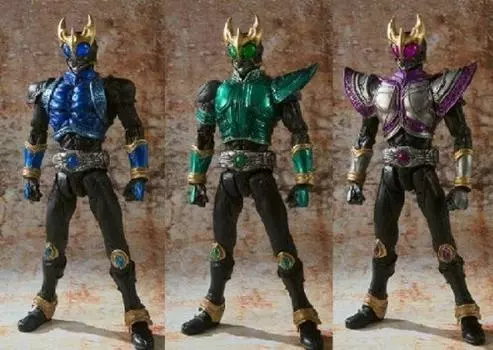 Ultimate Soul Kamen Rider Kuuga 3 Form Set Pegasus Titan Web S.I.C. (Dragon Form, Form, Form) (Tamashii Exclusive)