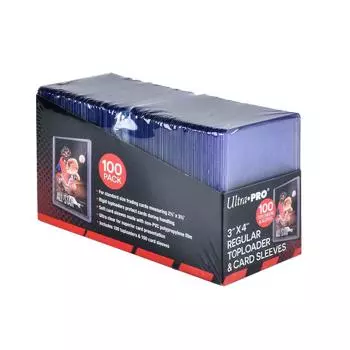 Ultra Pro x 10 см карты с верхней загрузкой и прозрачные футляры для коллекционных карточек 100 карт с верхней загрузкой и 100 карточек размером 7,6 см (включает рукава)