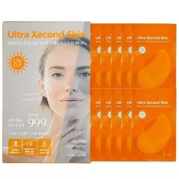 Ultra Second Skin Прозрачный солнцезащитный пластырь Perfect Nude Прозрачный солнцезащитный пластырь 10 порций [Магазин]