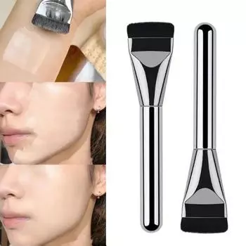 Ultra-thin Foundation Brush Professional Makeup Brushes For Makeup Base Foundation Applicator Make Up Brush Tool Accessories серебряный
