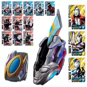 Ultraman Decker DX Сильнейший набор Narikiri (Бонус за раннюю покупку включает 3 золотые карты Ultra Dimension)