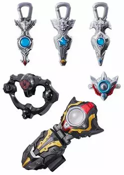 Ultraman Taiga DX Ultraman Taiga complete impersonation set