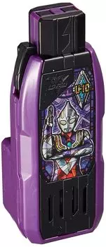 Ultraman Trigger DX Guts Hyper Key Ultraman Tiga Multi Type Key [Bandai] фиолетовый