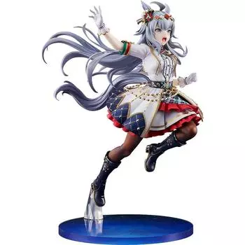 Uma Musume Pretty Derby Огури Кэп Чудесная белая звезда Масштаб 1/7 Предварительно раскрашенная ПВХ фигурка