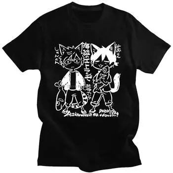 Umibe No Etranger Hashimoto Shun and Chihana Mio Japanese Comics Simple Summer Wild Loose s T-shirt S чёрный
