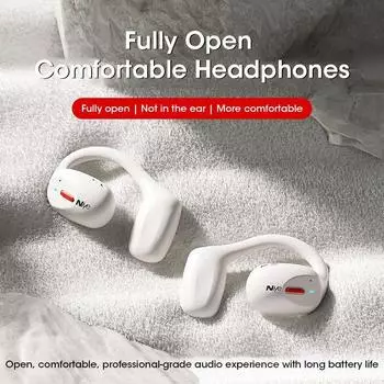 Умная гарнитура с шумоподавлением Niye Bluetooth-наушники HiFi стерео беспроводные наушники спортивные наушники ENC TWS с микрофоном HD Call чёрный