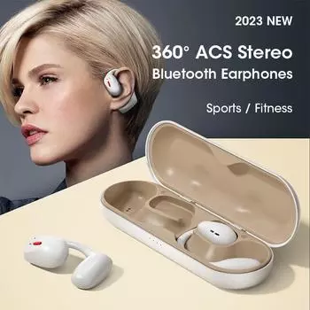 Умная гарнитура с шумоподавлением Niye Bluetooth-наушники HiFi стерео беспроводные наушники спортивные наушники ENC TWS с микрофоном HD Call чёрный