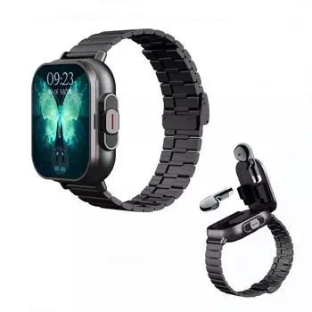 Умные часы D8 с Bluetooth-гарнитурой TWS: 2-дюймовый сенсорный экран для звонков, музыки и спорта