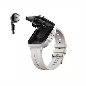 Умные часы D8 TWS 2-в-1 Гарнитура Bluetooth Talk Heart Rate Blood Pressure Monitoring Health Monitoring Наушники Play Music Smartwatch чёрный