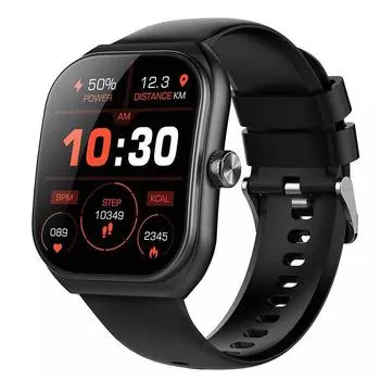 Умные часы с изогнутым экраном 2024 года: Bluetooth-вызовы, водонепроницаемость IP68, монитор сердечного ритма и уровня кислорода в крови.