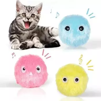 Умные игрушки для кошек Игрушечные аксессуары для кошек Интерактивный мяч Товары для животных Кошачья мята Обучение Пищалки Товары Дом для котят