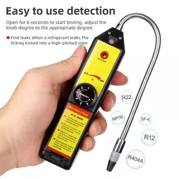 Умный галогенный детектор утечки R22a R4047A MP39 Газовый детектор Анализатор фреонового газа Галогенный детектор утечки хладагента Кондиционер