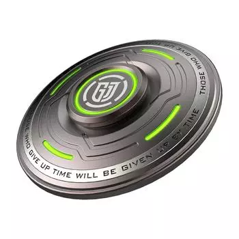 Умный спиннер Fidget, металлические настольные игрушки, антистресс для взрослых, детей с аутизмом, кончики пальцев, гироскоп, крутые штуки, гироскоп, НЛО серый