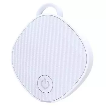 Умный тег Bluetooth Mini GPS Tracker Locator Сигнализация против потери ключей, кошелька, чемодана, багажа, поиска домашних животных Работает с Apple Find My White