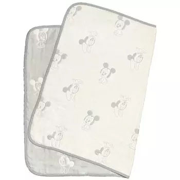 un doudou made in japan soft 6-layer gauze kette mini kette disney baby mickey 70 x 100cm 100% cotton z2832-c