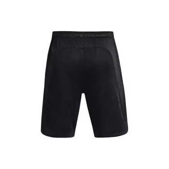 Under Armour Баскетбольные шорты Heatwave Hoops однотонные с эластичной талией, мужские шорты, черные 1378596-001 M