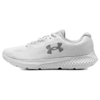 Under Armour Charged Rogue 4 White Halo Grey Женские кроссовки Металлик-Серебристый 3027005-100 39