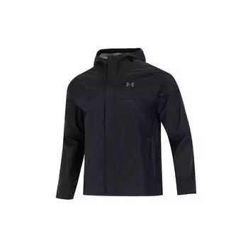 Under Armour Cloudstrike 2.0 Solid Sport Повседневная куртка с капюшоном Мужская верхняя одежда Черный 1374644-001 XL