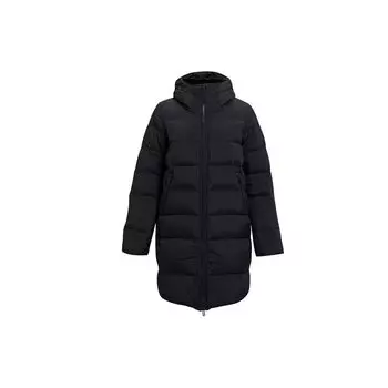 Under Armour ColdGear Инфракрасный пуховик средней длины с капюшоном Женская верхняя одежда Черный 1364899-001 M