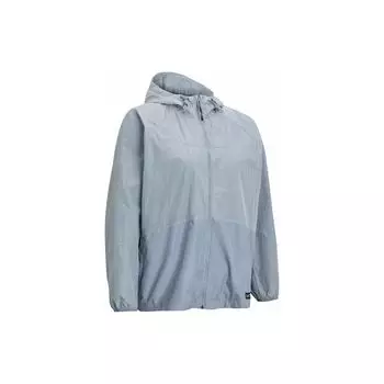 Under Armour Цветные блоки тканая плиссированная куртка с капюшоном женская куртка синяя 1379045-465 L