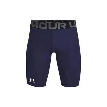 Under Armour Длинные шорты HeatGear® с карманом и буквенным принтом, мужские шорты темно-синего цвета 1361602-410 XXXL