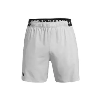 Under Armour Прямые шорты с вышитым логотипом и эластичной резинкой на талии Мужские шорты светло-серые 1373718-014 XS