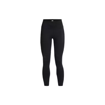 Under Armour FW22 Однотонные облегающие колготки длиной три четверти женские нижние части черные 1373932-001 XS