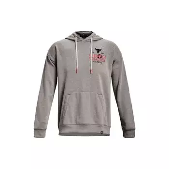 Under Armour Графический принт Спортивная толстовка с капюшоном на шнурке Мужские толстовки Серый 1373562-294 L