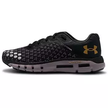 Under Armour HOVR Infinite 2 Storm Blackout Purple Мужские кроссовки Jet-Gray Metallic-Gold-Lust 3023389-500