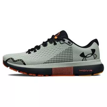 Under Armour HOVR Infinite 4 Illusion Green Orange Мужские кроссовки Черные 3024897-300 45.5