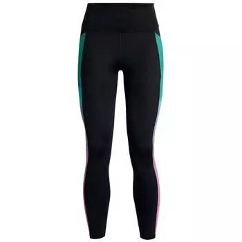 Under Armour Эластичные леггинсы для бега с высокой талией, женские леггинсы, черные 1369755-001 S