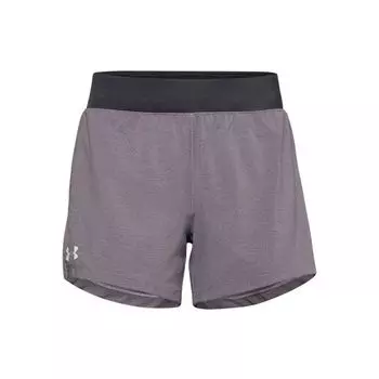 Under Armour Launch Беговые шорты женские шорты свинцово-серые фиолетовые 1342841-590 XS