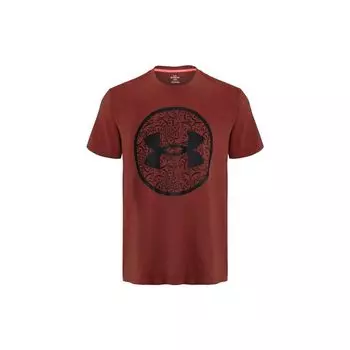 Under Armour Новая весенняя коллекция Fortune Coin Training свободная футболка с коротким рукавом мужские топы красные 1374713-610 L
