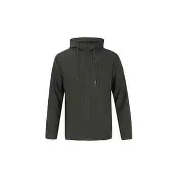 Under Armour Однотонная спортивная куртка с капюшоном на молнии, мужские куртки, зеленая 1376967-310 M