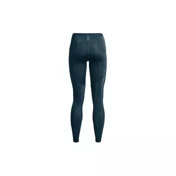 Under Armour Однотонные дышащие эластичные спортивные брюки женские, темно-зеленые 1356181-413 M