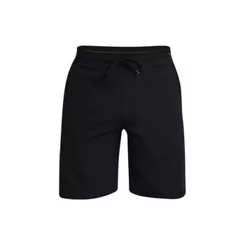 Under Armour Однотонные шорты прямого кроя с кулиской на талии Летние мужские шорты Черные 1372547-001 XXL