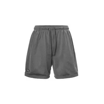Under Armour Однотонные тренировочные сетчатые дышащие шорты средней талии повседневные мужские шорты Castle-Rock 1383355-025 S
