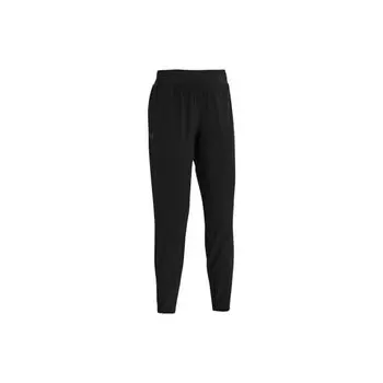 Under Armour Однотонные женские спортивные брюки с принтом логотипа, черные 1377042-001 M