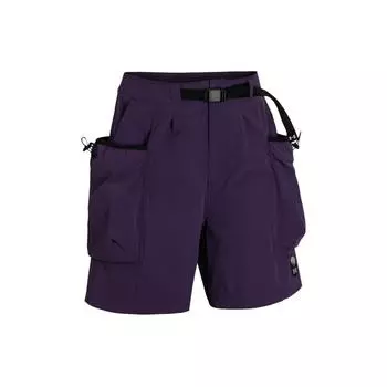 Under Armour Повседневные удобные прямые шорты-карго с логотипом, женские шорты, формальные, фиолетовые 1388063-541 XS