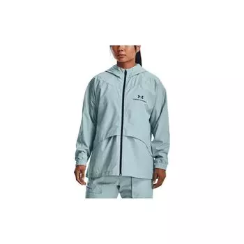 Under Armour Rush Series однотонная спортивная куртка на молнии для женщин, синяя 1369848-479 L