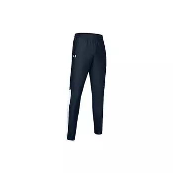 Under Armour со средней посадкой, облегающие спортивные брюки с прямыми штанинами, мужские брюки, синие 1347294-408 S