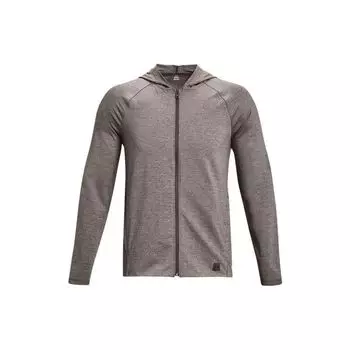 Under Armour сплошной цвет рукав реглан повседневная куртка с капюшоном мужские куртки коричневые 1374495-176 XL