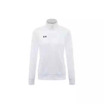 Under Armour Сплошной цвет с воротником-стойкой Повседневная спортивная куртка Женские куртки Белые 21500438-100 XXL