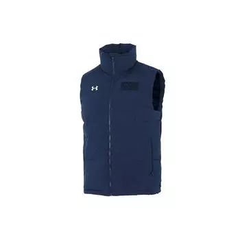 Under Armour Sports Lifestyle Series Теплый пуховый жилет с воротником-стойкой Мужские жилеты Синий 21600803-408 S