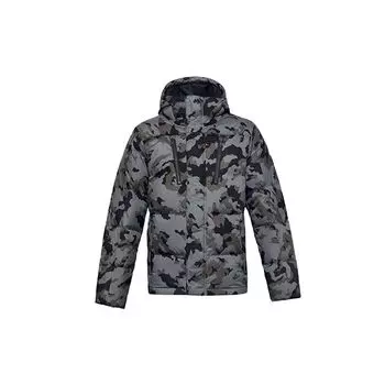 Under Armour Sportstyle Теплый пуховик с капюшоном Мужская верхняя одежда Черный 1355853-002 XXL