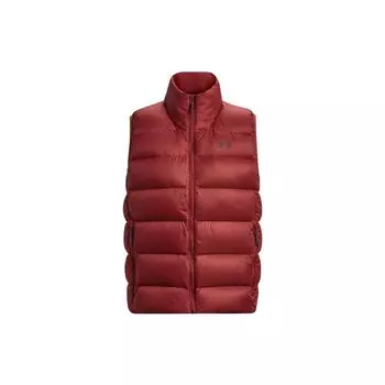 Under Armour Storm 2.0 Твердый тренировочный пуховик с воротником-стойкой Мужские жилеты Красный 1372650-688 XL