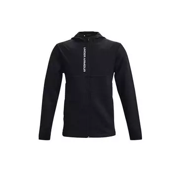 Under Armour Storm Daytona Full Zip Golf Повседневная куртка Мужская верхняя одежда Черный 1366279-001 M