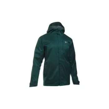 Under Armour Свободный крой однотонной молнии с длинным рукавом куртка мужская куртка зеленая 1300663-919 XL